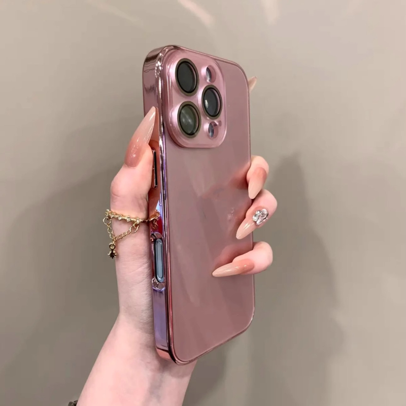 Kućište od kaljenog stakla za iPhone 17 Pro Max, crno, minimalistički stil, puna zaštita kamere, otpornost na udarce, magnetsko pričvršćivanje