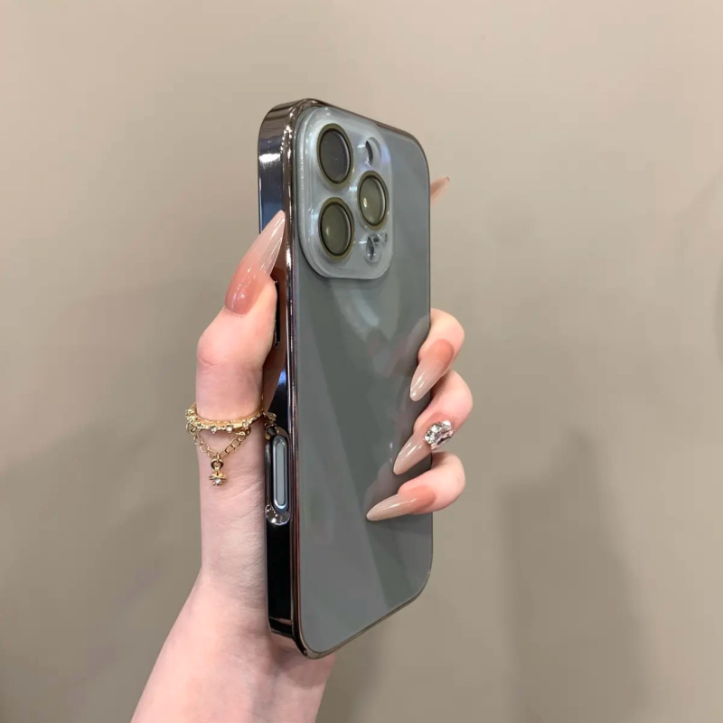 Kućište od kaljenog stakla za iPhone 17 Pro Max, crno, minimalistički stil, puna zaštita kamere, otpornost na udarce, magnetsko pričvršćivanje