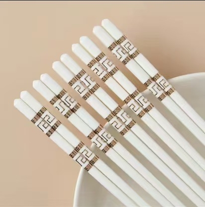 Bețișoare ceramice Jingdezhen, rezistente la umezeală și mucegai, antibacteriale, netoxice, pot fi sterilizate la temperaturi înalte, ușor de curățat, în cutie cadou premium