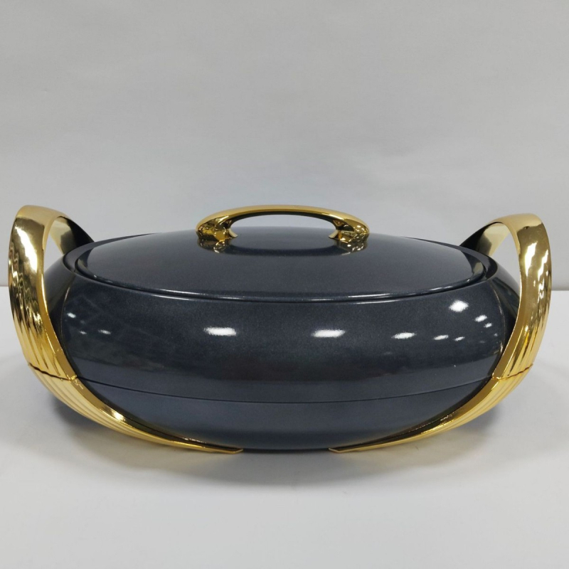 Recipient izolat din oțel inoxidabil cu inserție interioară, design elegant pentru uz casnic, cadou pentru petreceri