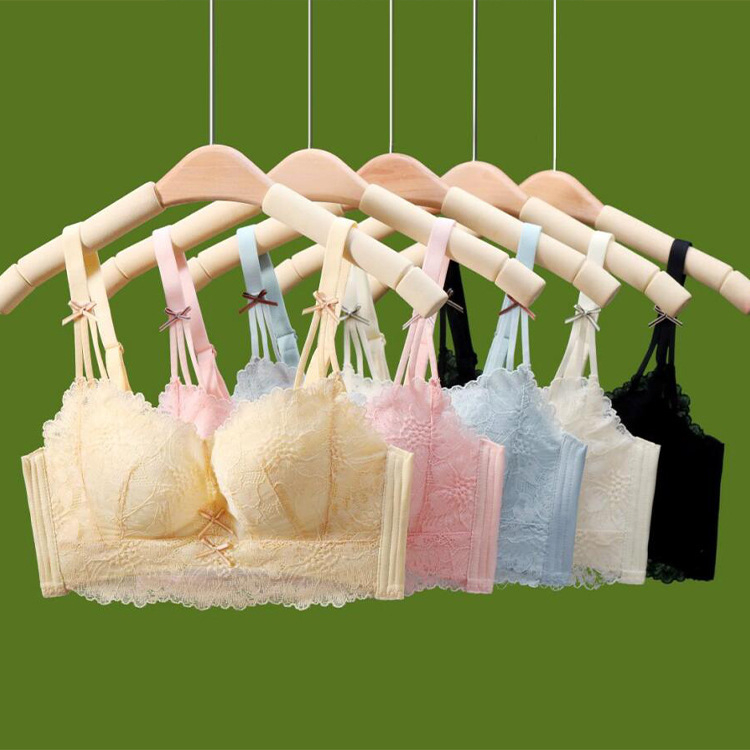 Bežični set grudnjaka za male grudi, podizanje, modal debljine, bočna podrška, oblikovanje