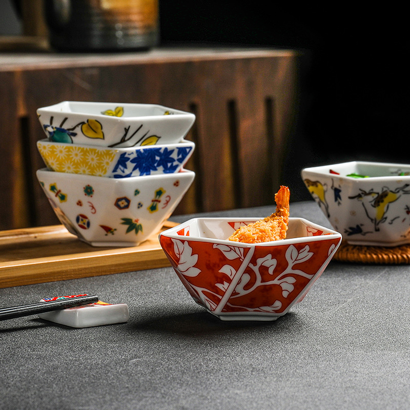 Farfurie ceramice pentru aperitive și bol de sos, bucătărie japoneză, bol mic în formă de stea, farfurie pentru dim sum, farfurie pentru caviar