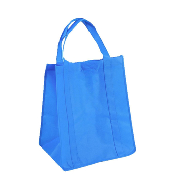 Geantă tote din material nețesut, personalizată, cu fund întărit și logo imprimat