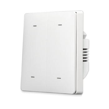 Умен Zigbee превключвател без неутрал, 4-пътов, 86-тип бутон, Tuya