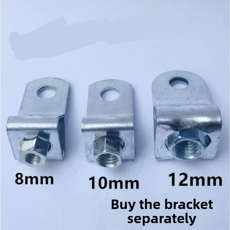 2,0 mm hrubý železný držiak na rúry so pántom a zavesovacím klipom pre okrúhle rúry