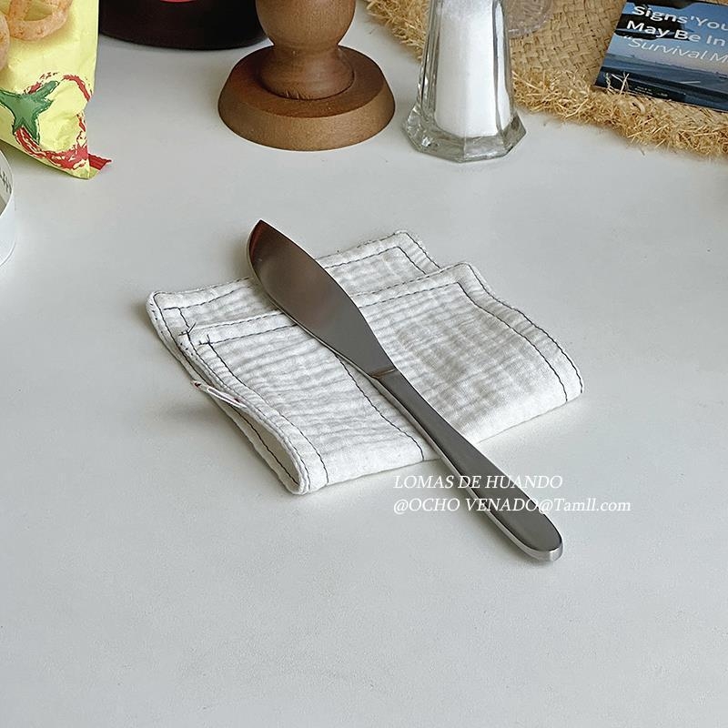 SET tacâmuri din oțel inoxidabil 304, finisaj mat, stil INS: cuțit, furculiță, linguri, lingură de cafea, lingură de desert, lingură de fructe și furculiță de tort