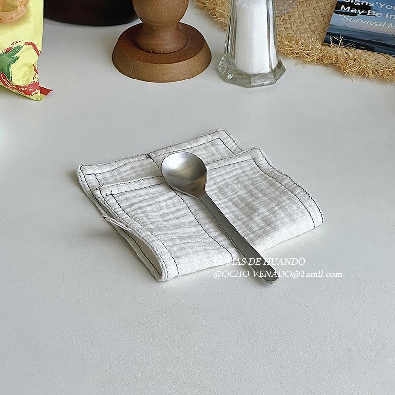SET tacâmuri din oțel inoxidabil 304, finisaj mat, stil INS: cuțit, furculiță, linguri, lingură de cafea, lingură de desert, lingură de fructe și furculiță de tort