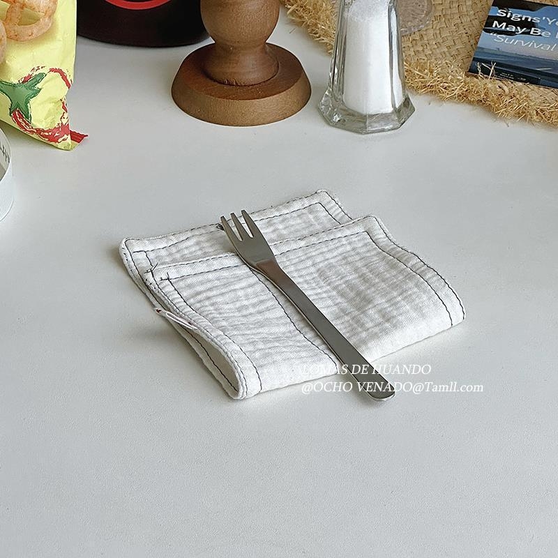 SET tacâmuri din oțel inoxidabil 304, finisaj mat, stil INS: cuțit, furculiță, linguri, lingură de cafea, lingură de desert, lingură de fructe și furculiță de tort