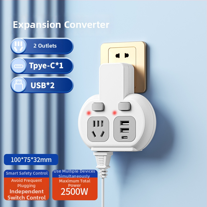 Pametni produžni blok s USB priključcima i LED indikatorom