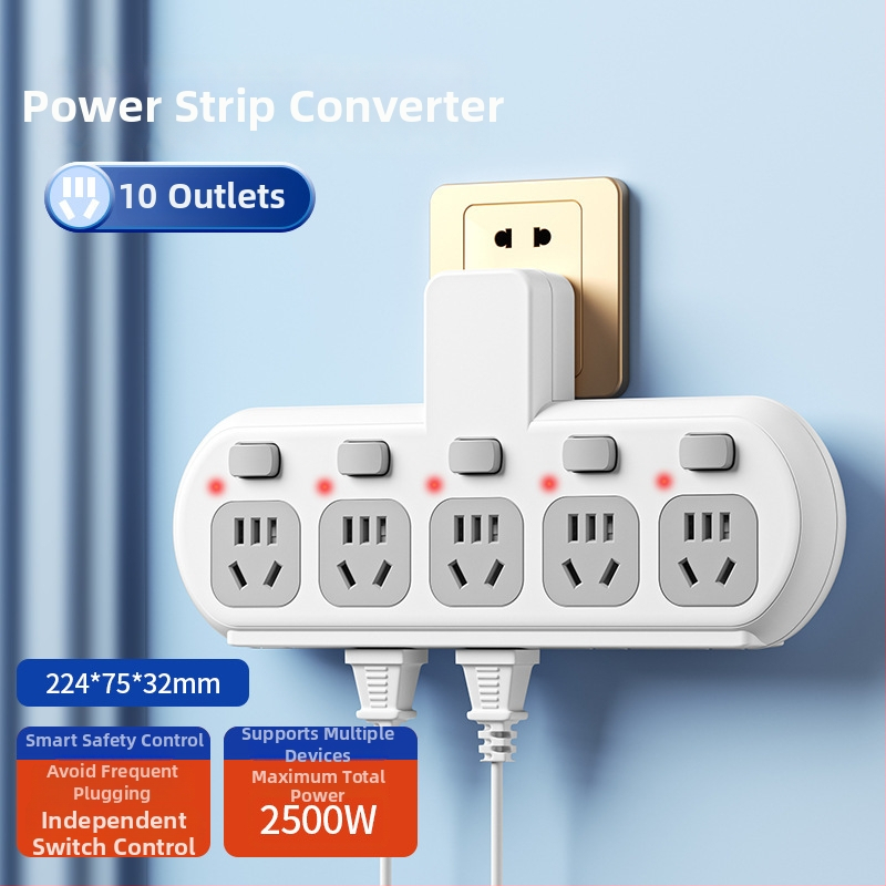 Pametni produžni blok s USB priključcima i LED indikatorom