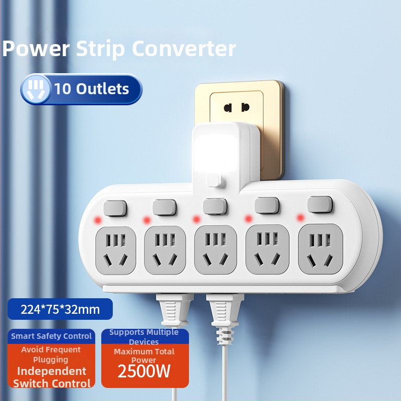 Pametni produžni blok s USB priključcima i LED indikatorom