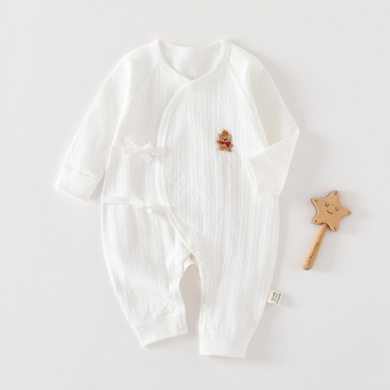 Újszülött body 100% pamut, pillangó- és remet-stílusú dizájn, minden évszakra alkalmas, uniszex