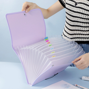Organizator A4 pentru foi de teste și fișiere de învățare, husă de cărți, dosar acordeon pentru elevi