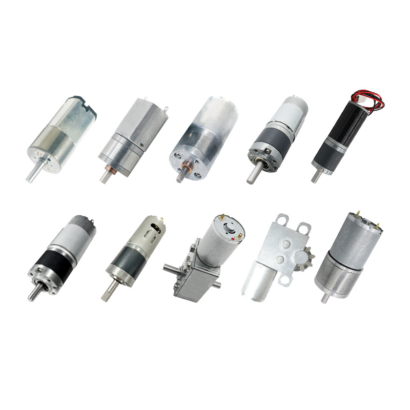 Mali četkasti DC motor s metalnim zupčanicima, visok moment pri velikom opterećenju