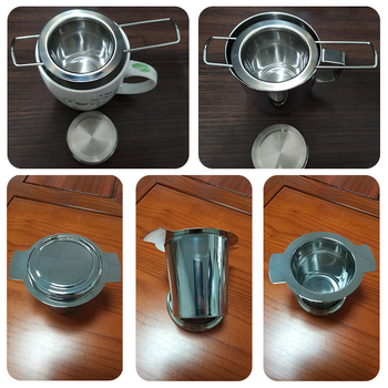 Filtru de ceai din oțel inoxidabil 304 – infuzor creativ pentru frunze de ceai, set Kung Fu ceai