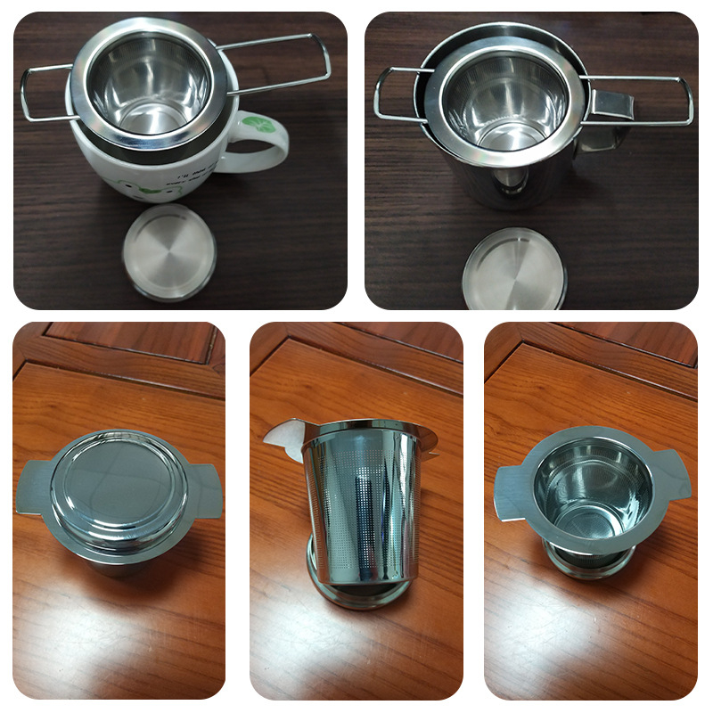 Filtru de ceai din oțel inoxidabil 304 – infuzor creativ pentru frunze de ceai, set Kung Fu ceai