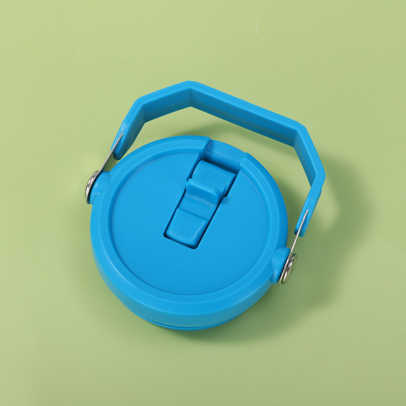 Capac plastic portabil pentru pahare auto, cu mâner filet, pentru 30oz/40oz, etanș și anti-scurgeri