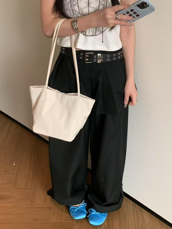 Korejski stil platnena Tote torba, elegantan Oxford materijal, jednostavna torba za rameni, torba majka-kćerka, bucket torba