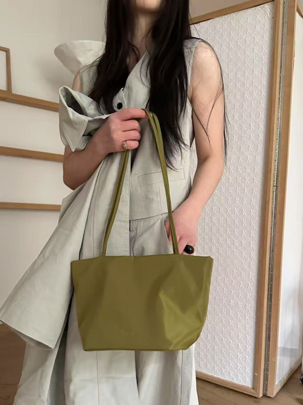Korejski stil platnena Tote torba, elegantan Oxford materijal, jednostavna torba za rameni, torba majka-kćerka, bucket torba