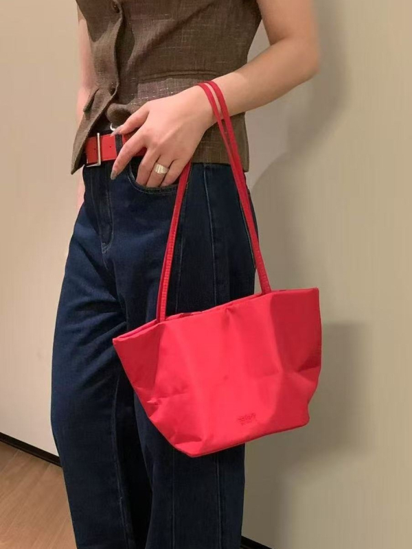 Korejski stil platnena Tote torba, elegantan Oxford materijal, jednostavna torba za rameni, torba majka-kćerka, bucket torba