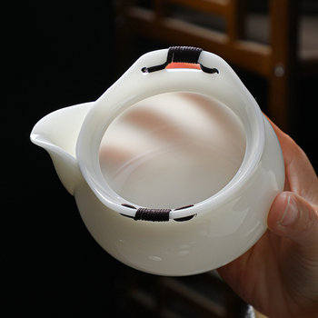 Set Jade Ruyi ceainic – Gongfu ceai ceramic pentru uz casnic, în cutie cadou
