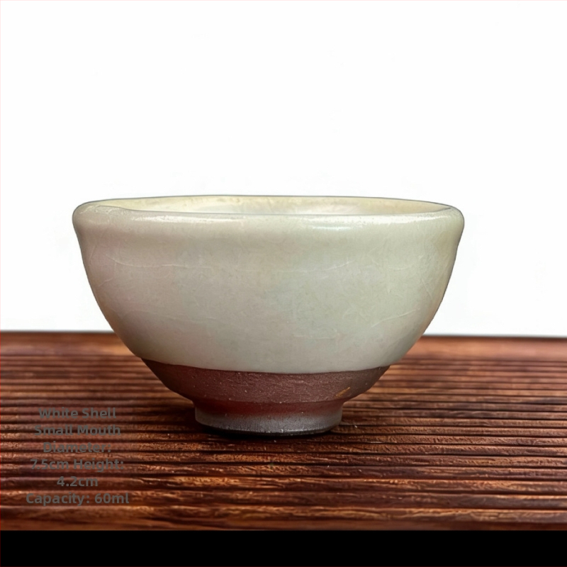 Ceașcă de ceai Jianzhan, Gongfu stil — ceașcă de degustare a ceaiului, ceașcă ceramică pentru ceai alb, bol de ceai