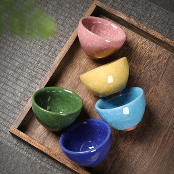 Ceașcă de ceai cu glazură crăpată de gheață, ceașcă mare din ceramică pentru uz casnic, glazură Tianmu, ceașcă maestru Jianzhan, ceai Five Elements Kung Fu