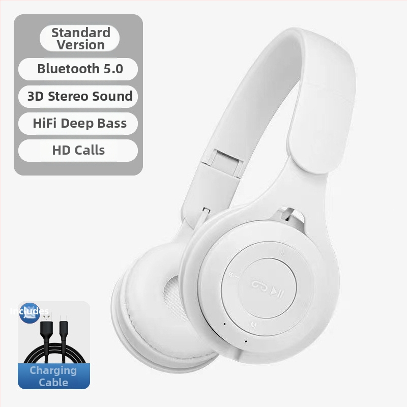 Bluetooth bezdrôtové slúchadlá s LED osvetlením, potlačenie šumu, na beh a šport