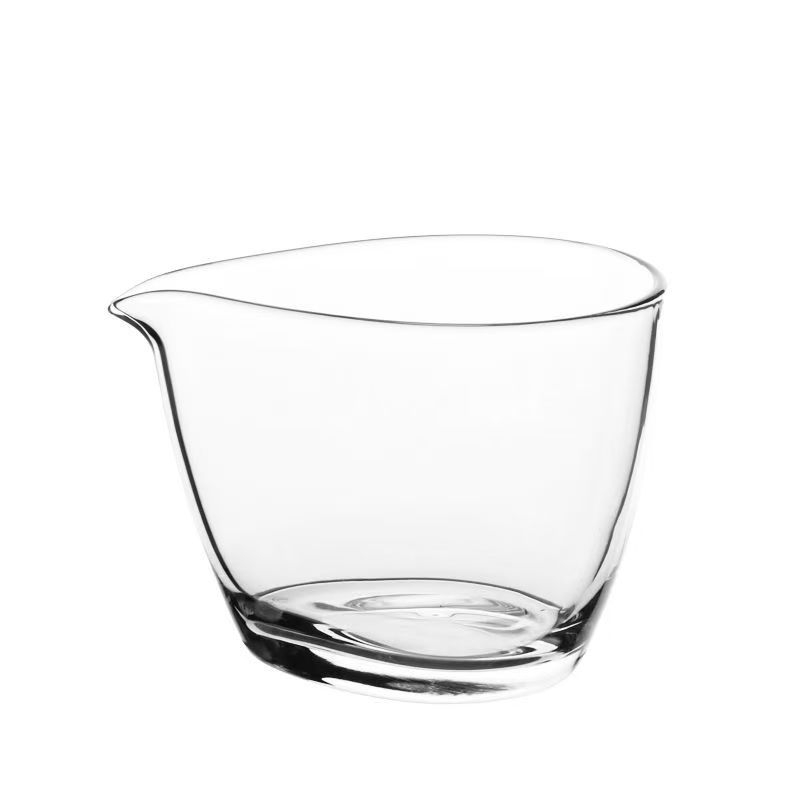 Căniță de împărțire a ceaiului în formă de picătură, din sticlă borosilicată în stil japonez, divizor pentru ceai, sticlă rezistentă la căldură, fără mâner