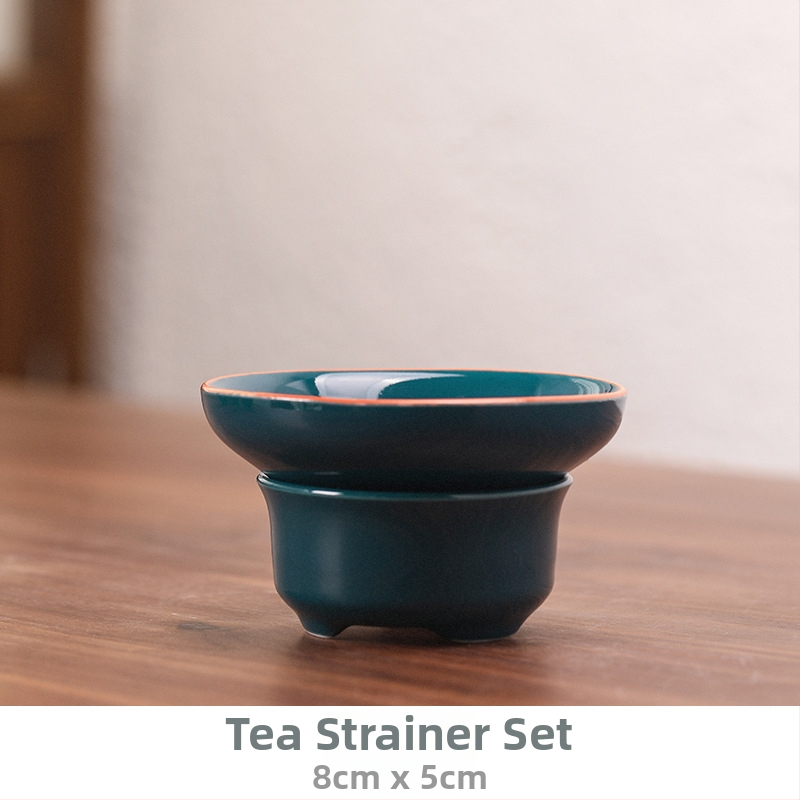 Set de ceai ceramic cu gaiwan și ceainic, de înaltă calitate, pentru 6 persoane, model 2022, stil chinezesc