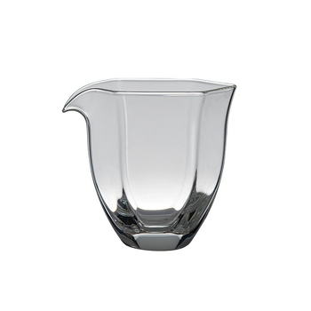 Set de ceai din sticlă borosilicată rezistentă la temperaturi, în stil japonez, transparent, cu ceașcă groasă, lucrat manual cu textură ciocănită.