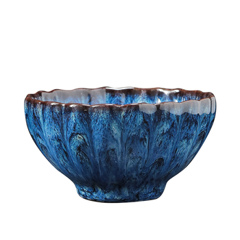 Ceașă de ceai ceramică cu glazură Tianmu, stil Jianzhan, pentru degustare de ceai, ceașcă individuală