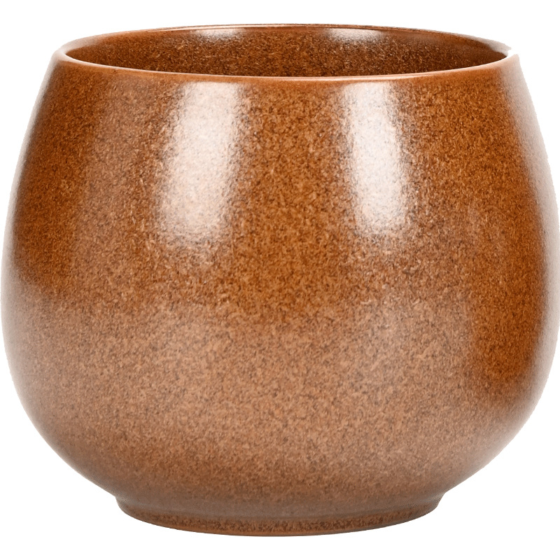 Vas ceramic pentru dejecțiile de ceai cu capac, stil retro