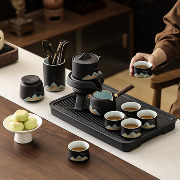 Set Gongfu ceai ceramic automat pentru casă și birou