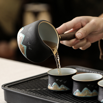 Set Gongfu ceai ceramic automat pentru casă și birou