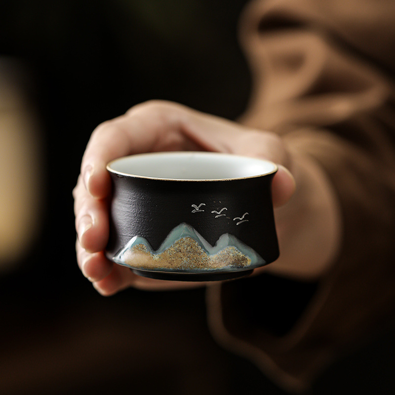 Set Gongfu ceai ceramic automat pentru casă și birou