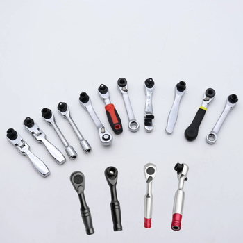 Cheie mini ratchet cu 72 dinți, pentru spații înguste, cu bituri pentru șurubelniță, 1/4 inch drive, înainte și înapoi