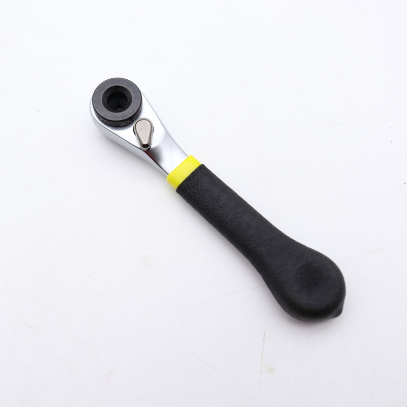 Cheie mini ratchet cu 72 dinți, pentru spații înguste, cu bituri pentru șurubelniță, 1/4 inch drive, înainte și înapoi