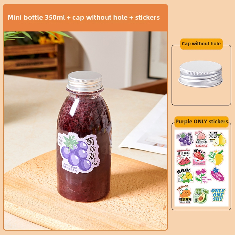 Pahar plastic de unică folosință pentru ceai cu lapte, cu capac, stil modern, pentru sucuri și băuturi reci, capacitate sub 100 ml