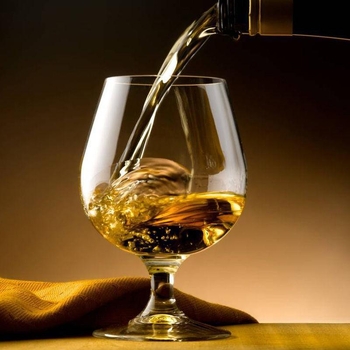 Pahar din sticlă cristal pentru brandy și whisky, stil Nordic, capacitate 201–300 ml