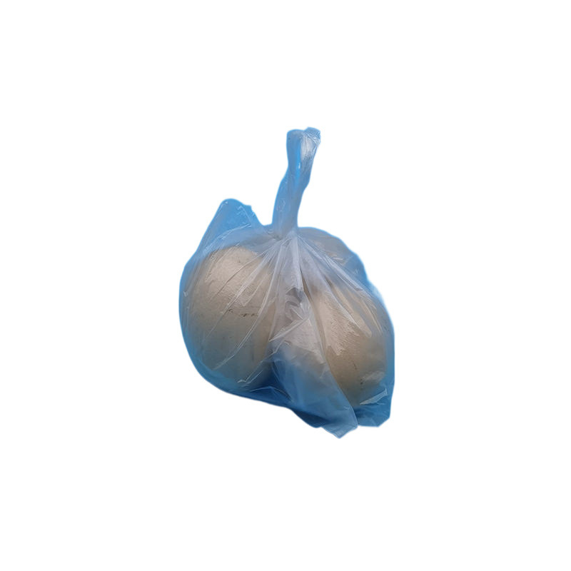 Pungi mici, transparente, pentru alimente, de unică folosință, în stil vestă, pentru sos, din plastic alb