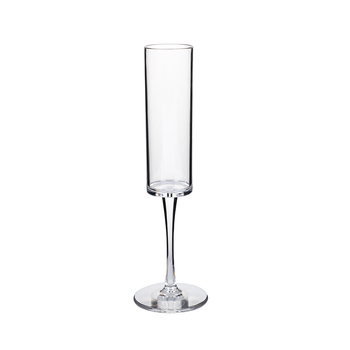 Pahar de șampanie din acril, design creativ, înalt pentru uz casnic, plastic negru transparent, rezistent la căderi, pahar de bar pentru cocktail, cadou