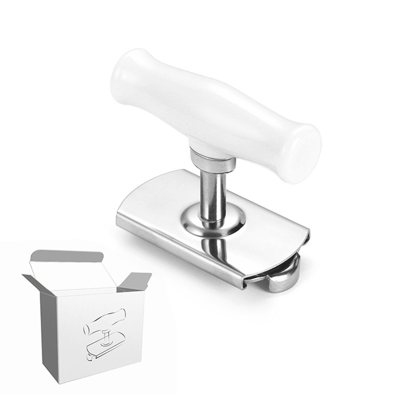 Instrument multifuncțional din oțel inoxidabil: deschizător pentru sticle și conserve, deschizător de capace, accesoriu de bucătărie compact