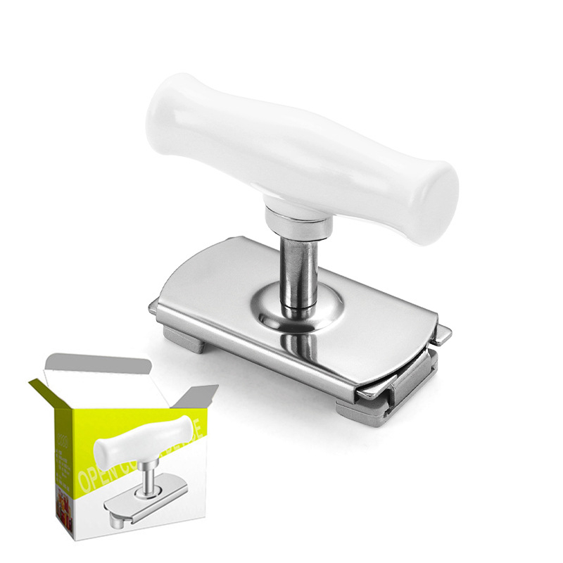 Instrument multifuncțional din oțel inoxidabil: deschizător pentru sticle și conserve, deschizător de capace, accesoriu de bucătărie compact