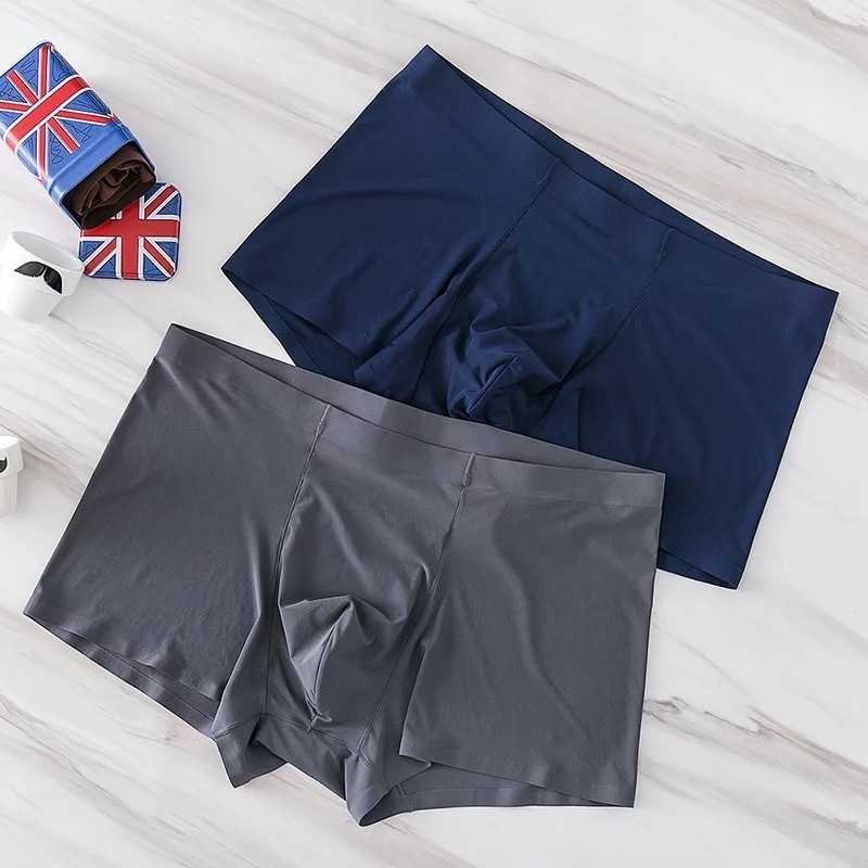 Muške gaće Ice Silk, ultra tanke, bezšivne, boxerice, prozračne