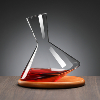 Decantor de vin din cristal, utilizare casnică, capacitate de 1000 ml sau mai mult