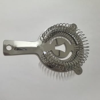 Strainer de cocktail din oțel inoxidabil cu plasă de filtrare pentru gheață, accesorii de bar, filtrare cocktail și whisky