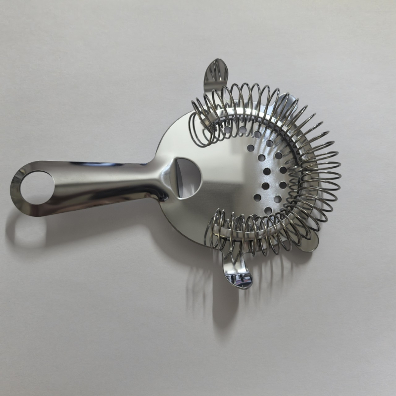 Strainer de cocktail din oțel inoxidabil cu plasă de filtrare pentru gheață, accesorii de bar, filtrare cocktail și whisky