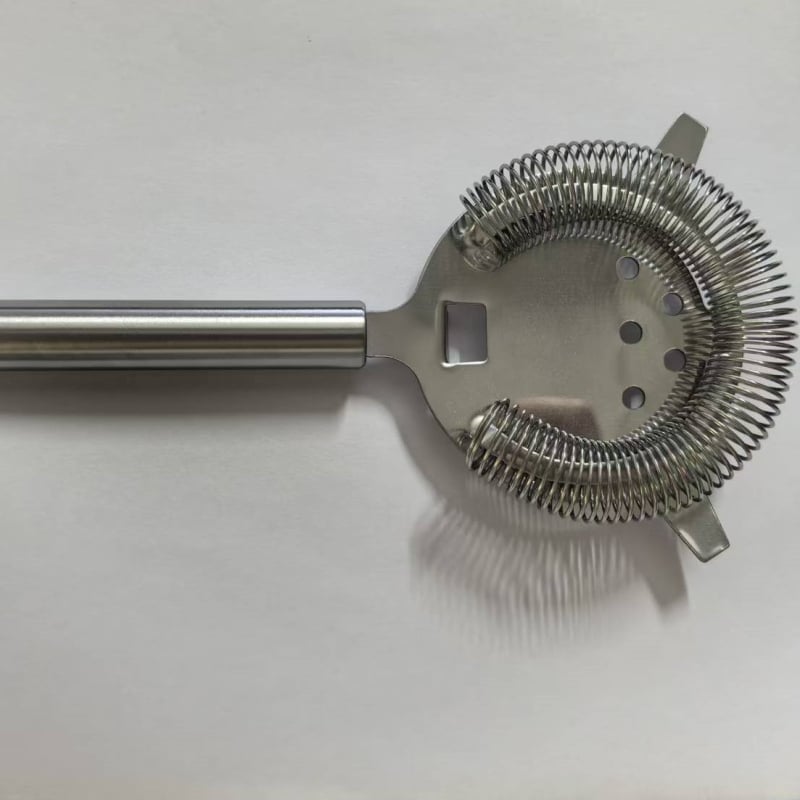 Strainer de cocktail din oțel inoxidabil cu plasă de filtrare pentru gheață, accesorii de bar, filtrare cocktail și whisky