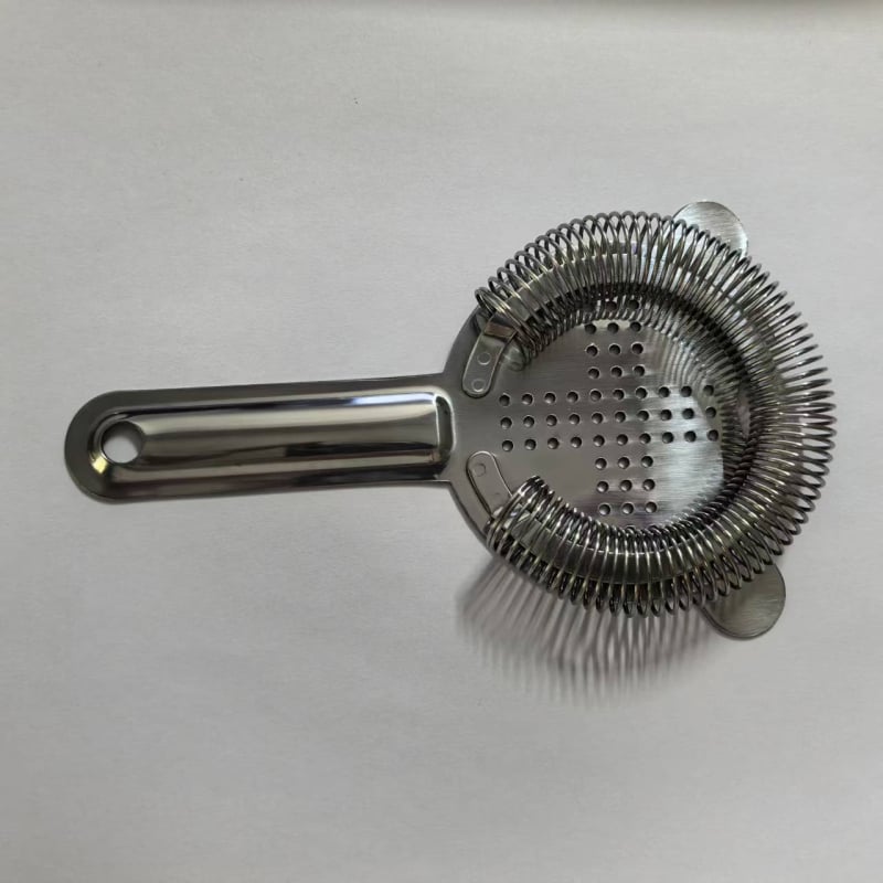 Strainer de cocktail din oțel inoxidabil cu plasă de filtrare pentru gheață, accesorii de bar, filtrare cocktail și whisky